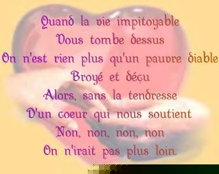 la tendresse